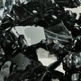 thumbnail image 1 of Black Fire Glass | Midnight Black, Original Fire Glass, 1/2", Reflective | 10 lbs, 1 of 4