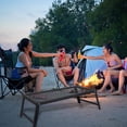 thumbnail image 4 of Barbecue Extérieur Grill Camping Rassemblements Portable Pliable Construction en Métal Résistant aux Intempéries Rangement Facile Transport, 4 of 8