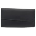 thumbnail image 2 of Women's Genuine Leather RFID Trifold Checkbook Slim Wallet for Ladies, 2 of 76