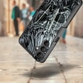 thumbnail image 2 of DALUX V Hybrid Kickstand Holster Phone Case Cover Compatible with Samsung Galaxy A14 5G (2023) - Gray Cursed Skull, 2 of 3