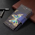 thumbnail image 5 of Allytech Galaxy S22 Ultra Case with 9 Card Holders, PU Leather Folio Flip Kickstand Magnetic Snap Detachable Wrist Strap Anti-Scratch Case for Samsung Galaxy S22 Ultra 6.8" 5G 2022, Big Gold Butterfly, 5 of 5