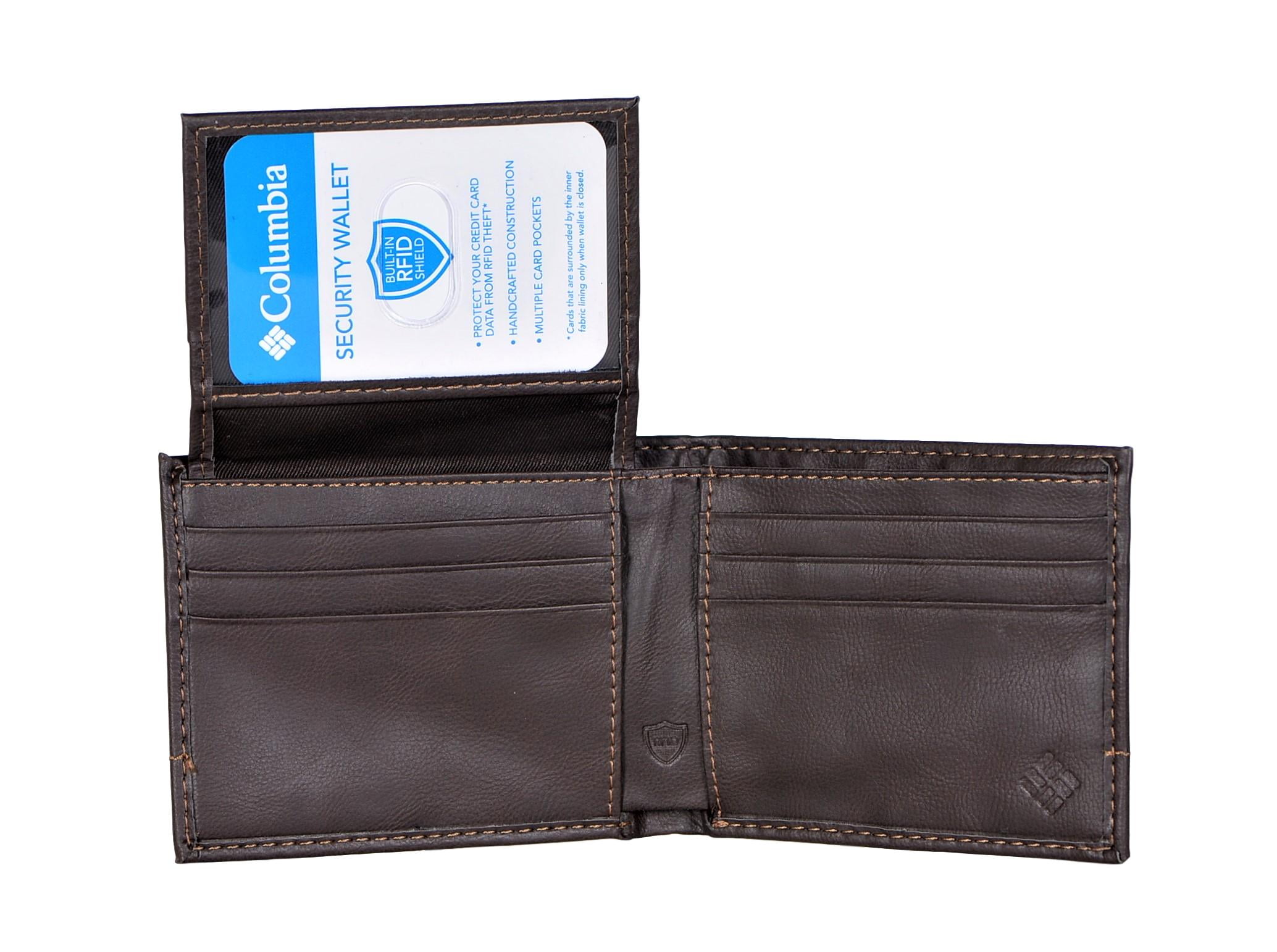 men's columbia security wallet