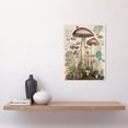 thumbnail image 2 of Mushroom Fungi Botanical Page Photograph Vintage Cottagecore Rustic Aesthetic Kitchen Unframed Wall Art Print Poster Home Decor Premium, 2 of 3