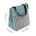 thumbnail image 1 of Bolsa aislada, bolsa de almuerzo, bolsa térmica de gran capacidad, diseño aerodinámico, 1 of 8