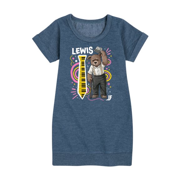 IF Movie - Lewis Keyboard - Toddler & Youth Girls Fleece Dress