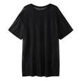 thumbnail image 6 of Men's Mesh T-Shirt Sexy See Through Y2K Crop Tops Summer Casual Short Sleeve Solid Colour Tees Crew Neck Blouses Undershirts Thin Breathable Tight for Party Clubwear, 6 of 9