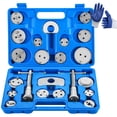 thumbnail image 1 of DASBET 24pcs Heavy Duty Disc Brake Caliper Tool Set Disc Brake Caliper Compressor Wind Back Tool Brake Spreading Tools (Blue), 1 of 4