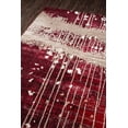 thumbnail image 3 of Momeni Abstract Modern Area Rugs, Red/Beige,60.0" x 39.0", 3 of 5