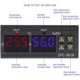 thumbnail image 4 of Un controlador de humedad incorporado con sensor de alta precisión STC-3028, pantalla digital, control de temperatura para componentes electrónicos de 12V. esquí esquí Gafas de esquí, 4 of 5