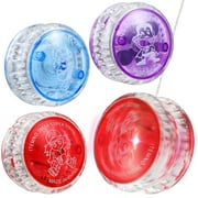 3 Pcs Yo-yo Finger Playthings Responsive Balls Fingertip Toy Childrens Toys LED Yoyo for Kids