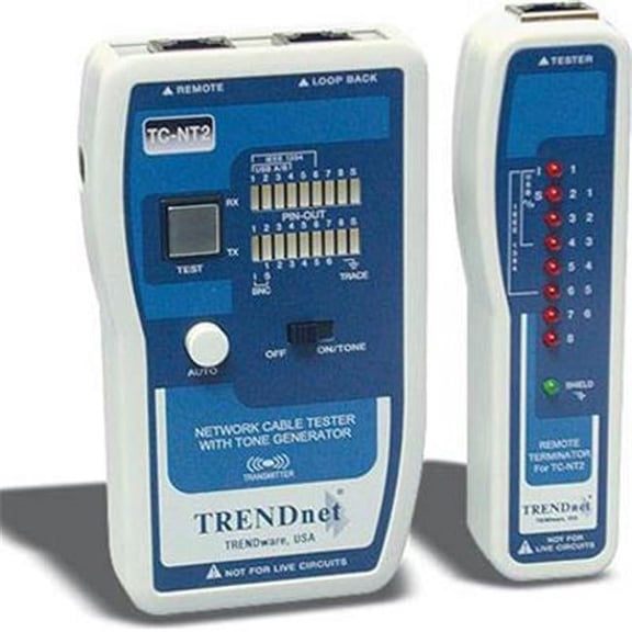 TRENDnet Network Cable Tester (TP&Coax)  Network Cable Tester