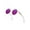 1 Purple, variant on Retro Round Sunglasses Small Colored Lens Hippie John Lennon Glasses
