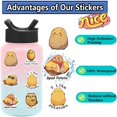 thumbnail image 4 of Stickers Lemorni de papa, 50 piezas, vinilo impermeable, estilo caricatura, 4 of 9