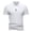 White, variant on Men Solid Knit Button Collar Pullover Short Sleeve Business Casual Tops