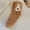 Khaki, variant on Socks for Women Fun Animal Themed Fuzzy Sock Cute Cozy Warm Fluffy Slipper Sock for Winter Home