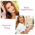 thumbnail image 3 of 6PCS Gomas para el cabello Satén Seda Conejo Oreja Lazo Bowknot Scrunchie Bobbles Lazos elásticos para el cabello Bandas Soporte para cola de caballo para accesorios de mujer, 3 of 5
