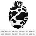 thumbnail image 2 of Animal Printing Cow Men's Women New Sweatshirt Hoodie Men's Plus Size Sweatshirt Hooded Sweatshirt 3d Printed Street Men's Cloth, 2 of 6
