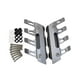 thumbnail image 4 of Protector lateral del guardabarros delantero de motocicleta, reemplaza accesorios, protector de horquilla delantera Plata, 4 of 9