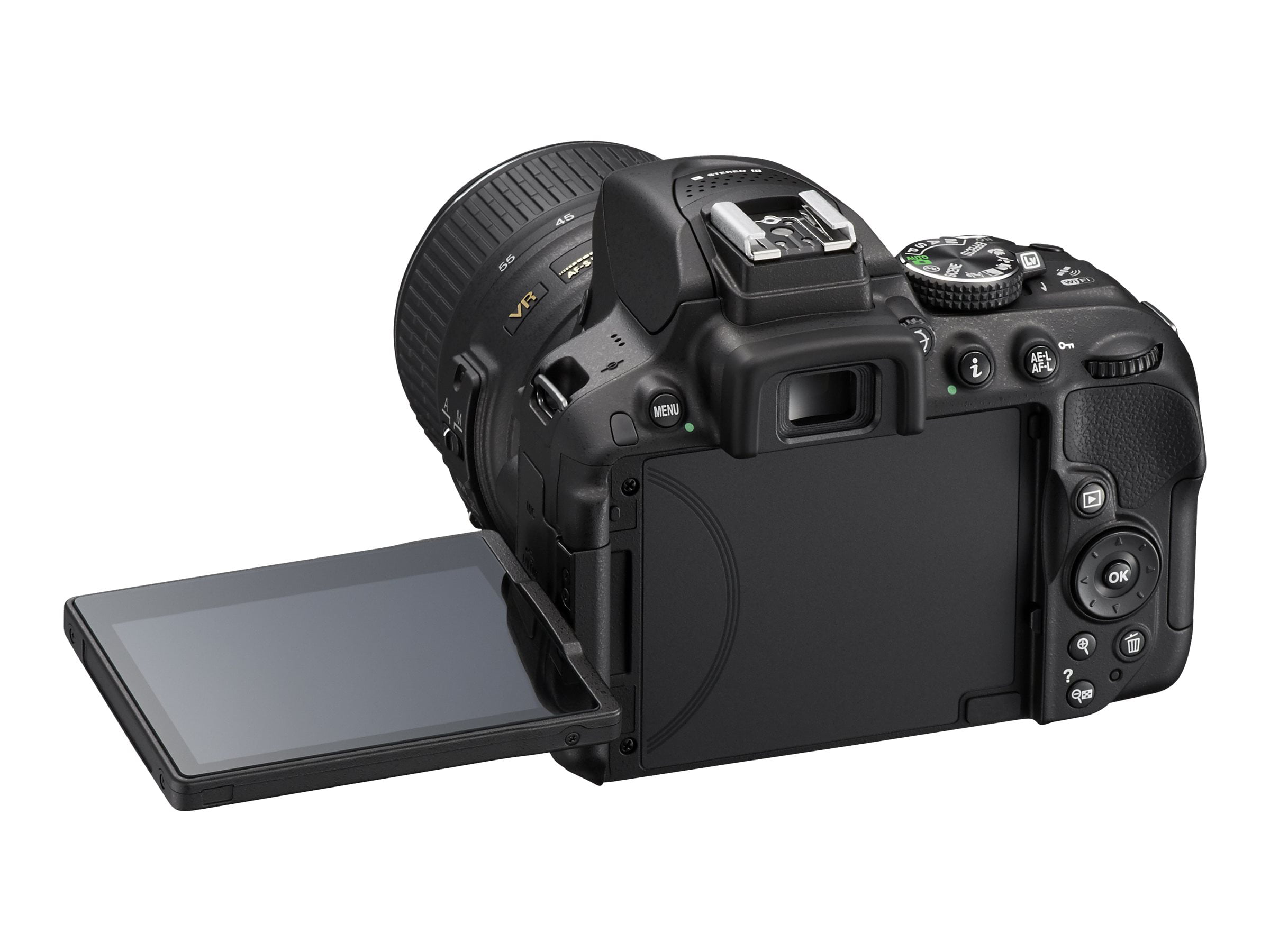 Nikon Black D5300 DSLR Camera Kit with 24.2 Megapixels and 18 