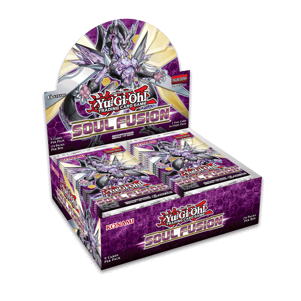Konami Yu Gi Oh Soul Fusion Booster Box 24 Booster Packs Per Box