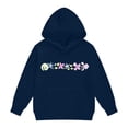 thumbnail image 6 of Girls Kids Graphic Zip Hoodie Sweatshirt for Casual Wear Comfort Knit Apparel for Girls Hoodie with Playful Print Size 4-5 Years, 6 of 8