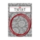 thumbnail image 1 of Cable para aguja de tejer ChiaoGoo Twist RED 125 cm pequeño, 1 of 1