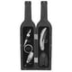 thumbnail image 5 of Tapón de vino, 5 piezas/juego de accesorios para abridor de vino, kit de apertura de botellas de vino, aireador y vertedor muy versátil Jadeshay A, 5 of 8
