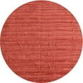 thumbnail image 1 of Ahgly Company Machine Washable Indoor Round Contemporary Neon Red Area Rugs, 7' Round, 1 of 7