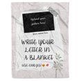 thumbnail image 1 of Personalized Gifts for Boyfriend Photo Letter Blanket, 1 of 9