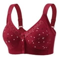 thumbnail image 1 of Fgnfyis Soutien-Gorge Sans Armature Ajustable Respirant Rouge TG, 1 of 6