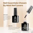 Beetles Nude Gel Nail Polish Kit with UV LED Light & Base Gel Top Coat