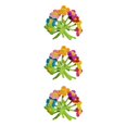 thumbnail image 4 of fastboy 8pcs Multifunctional Plush Flower Bendable Stems Curtain Buckle Made With Cloth As Shown 3Set, 4 of 6