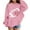 Pink, variant on AWZXDE Girls Hooded Sweatshirt Winter Daily Casual Football Print Sweatshirt Top Hooded Sportswear for Girls Comfort Red,3-4 Years