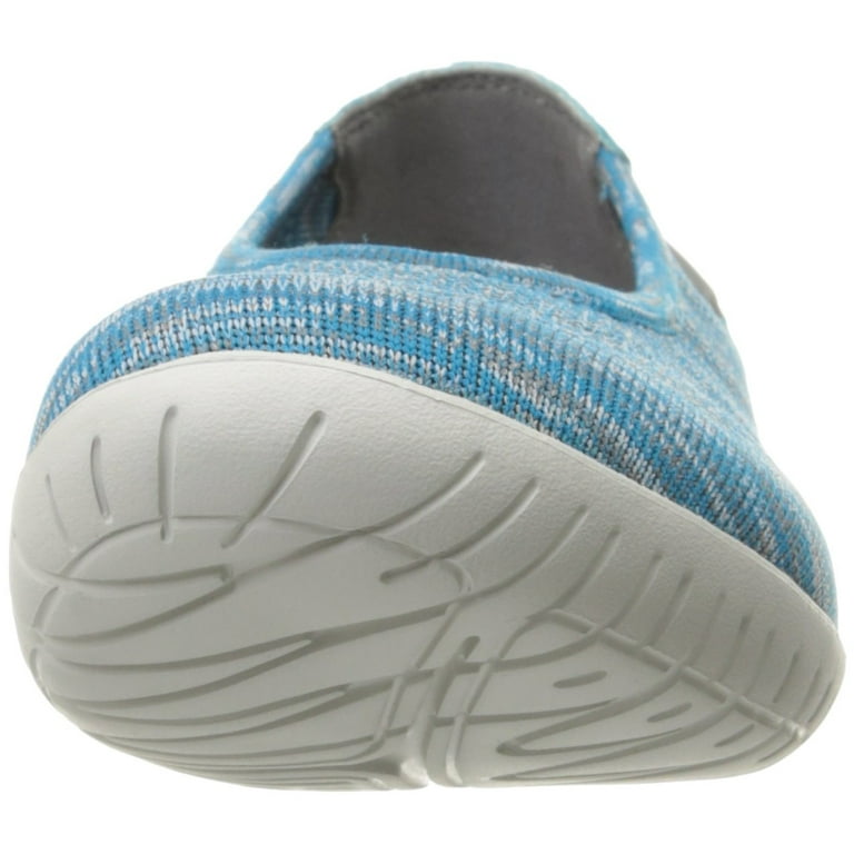 Rockport Women s Raelyn Knit Ballet Flat Teal Heather 5 M US