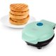 thumbnail image 1 of DASH Mini Maker for Individual Waffles, Hash Browns, Keto Chaffles with Easy to Clean, Non-Stick Surfaces, 4 Inch, Aqua, 1 of 5