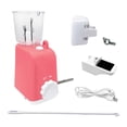 thumbnail image 3 of Zentra ABS Craft Project Cord Knitter Electric Weaving Machine Portable Yarn Winder for Pink, 3 of 9