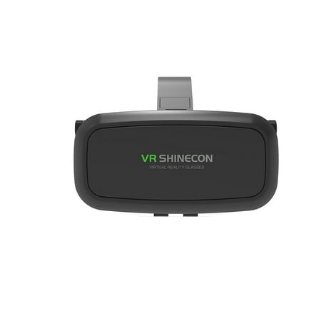SAVA 3D VR Shinecon Goggles Headset, Glasses with 42mm Lens with Pupil Focal Distance Adjustable Suitable for Google/iPhone/Samsung Note/LG/Huawei/HTC/Moto Screen