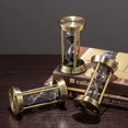 thumbnail image 3 of SHAR Unique 10-Minute Metal Brass Hourglass Sand Timer, 3 of 5