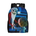 thumbnail image 1 of Goofa The Nightmare Before Christmas Pattern Large Capacity Backpack – Padded Laptop Compartment, Ergonomic Design for School, Work, Travel, and Outdoor Activities, 1 of 8