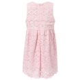 thumbnail image 2 of Richie House Girls' Dress With Fancy Lace Shell Fabric RH1714, 2 of 2