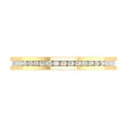 thumbnail image 3 of 1/4 Carat Channle Set Diamond Wedding Band in 14k Yellow Gold (Ring Size 4) (I1-I2 Clarity), 3 of 4