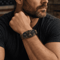thumbnail image 4 of DD-214 Veteran Bracelet for Men, Engraved Zinc Alloy Plate with Braided Paracord Style Wristband, Patriotic Keepsake Gift, 4 of 8