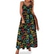 thumbnail image 1 of Vestido sin mangas Pieces of Pi (Dark Neon) Ropa estética vestido de noche mujer Vestidos casuales, 1 of 7