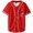 Red, variant on Lyn Lapid Buzzkill Merch Baseball Jersey V-Neck Shirt Women Men Short Sleeve Streetwear Clothes