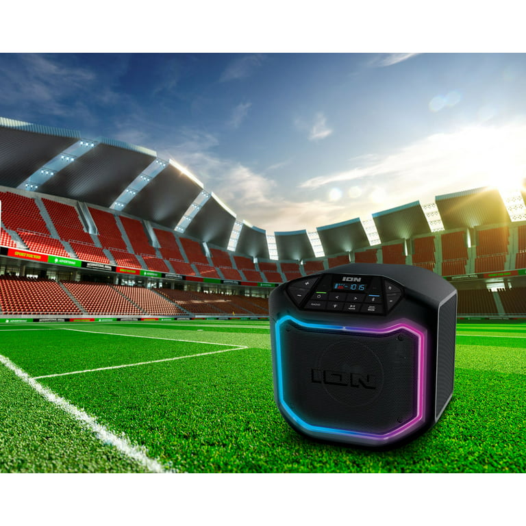 ION Audio iPA127 Game Day Party | Wireless Rechargeable Speaker System with  Lights
