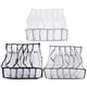thumbnail image 1 of 3Pcs Durable Underwear Storage Boxes Stacked Plastic Organizing Box for Home, 1 of 3