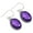 Amethyst Quartz, variant on Ruby Simulated Women Jewelry 925 Sterling Silver Earring