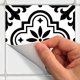 thumbnail image 5 of Pegatinas adhesivas para azulejos | Azulejos de cemento autoadhesivos - Azulejos de mosaico para pared para baño y cocina | Azulejos de cemento adhesivos para pared - Azulejos 15 X 15 Cm - 30 P, 5 of 5