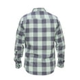 thumbnail image 2 of Braveman Men's Buffalo Plaid Button Down Classic Fit Flannel Shirt, 2 of 3