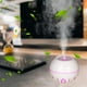 thumbnail image 1 of Humidificador mini USB colorido, niebla fría de 130 ml, funcionamiento silencioso, luces LED, portátil para el hogar, el automóvil, el dormitorio, la oficina y el viaje, 10x10x8 cm, verde, no, 1 of 7